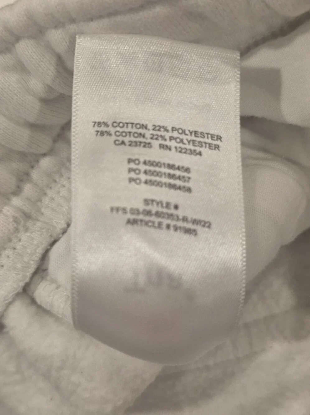 Aritzia Tna Cozy Sweatfleece Mega Cargo™ Women Sweatpants White color